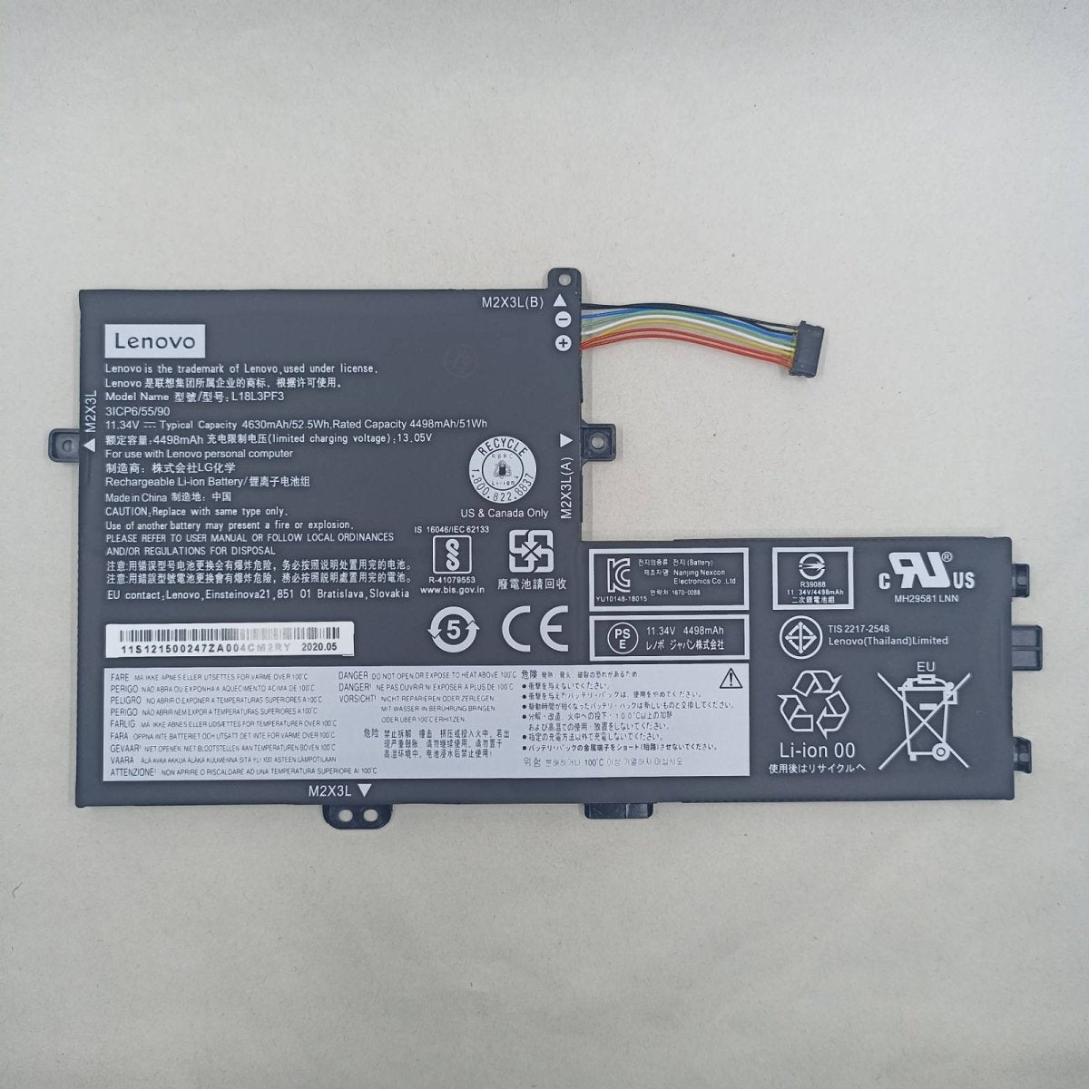 Replacement Battery for Lenovo L3 - 15IML05 A1 | Gigahertz