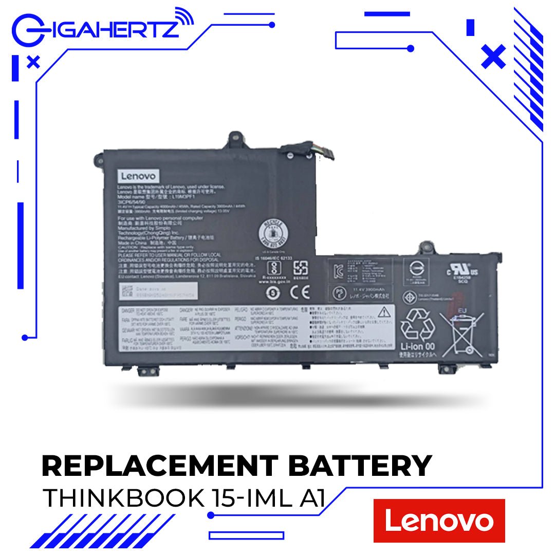 Replacement Battery for Lenovo ThinkBook 15 - IML A1 | Gigahertz