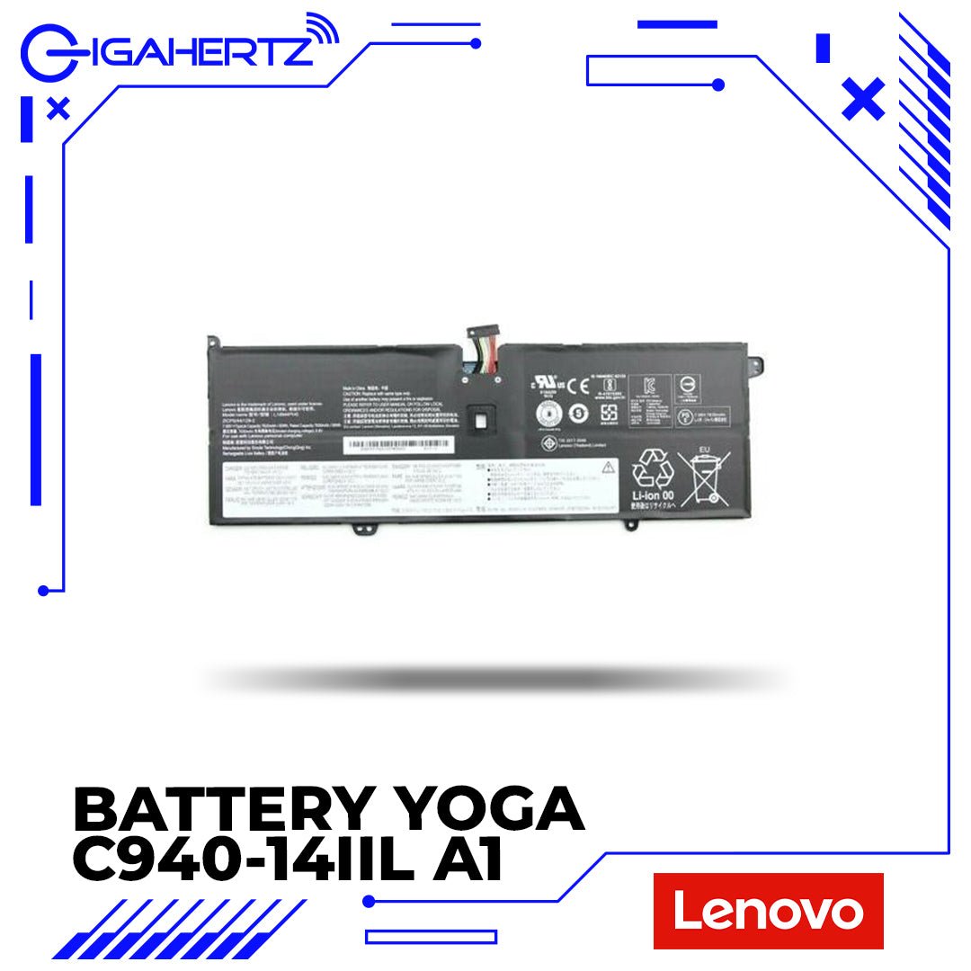 Replacement Battery for Lenovo Yoga C940 - 14IIL A1 | Gigahertz