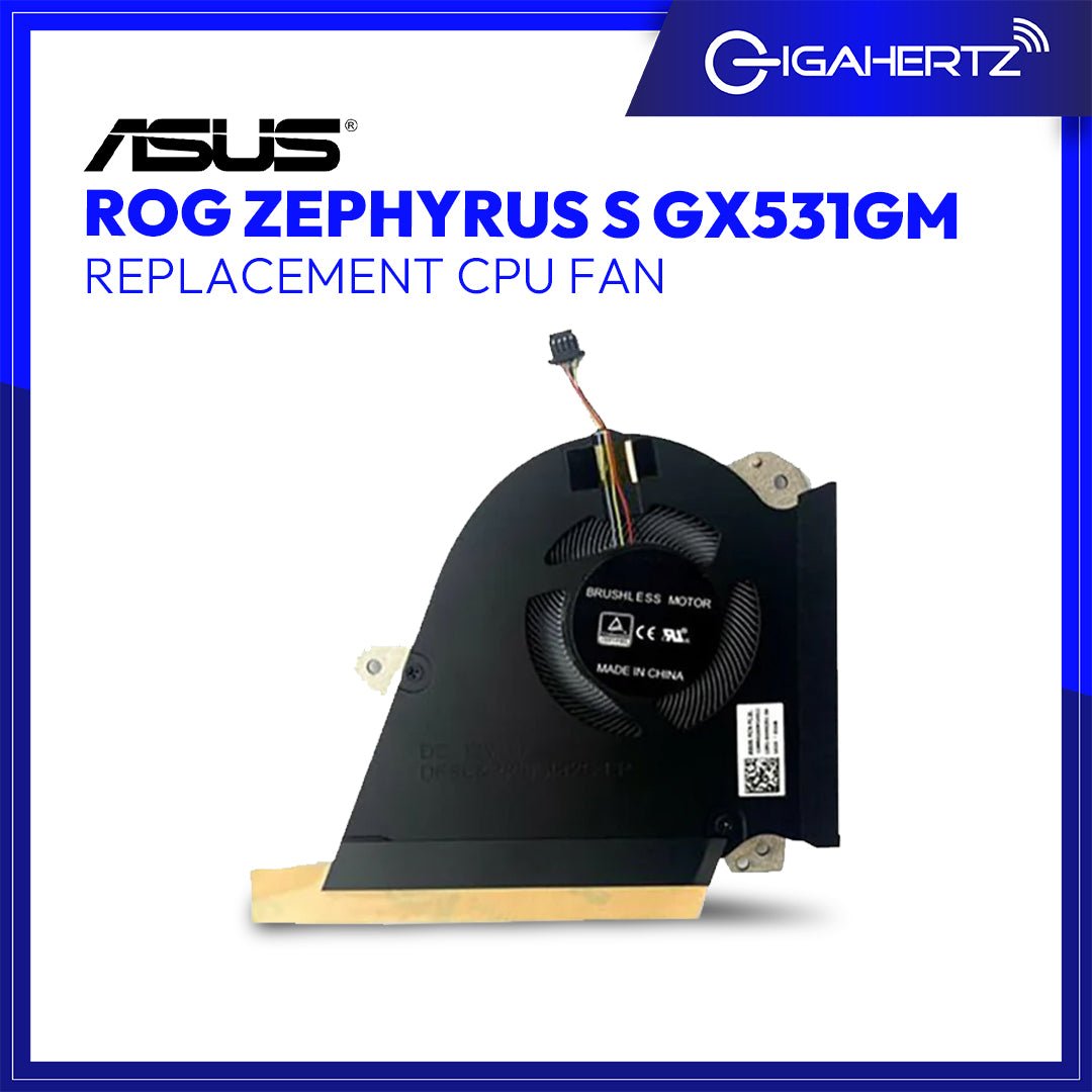 Replacement CPU Fan for Asus ROG Zephyrus S GX531GM | Gigahertz