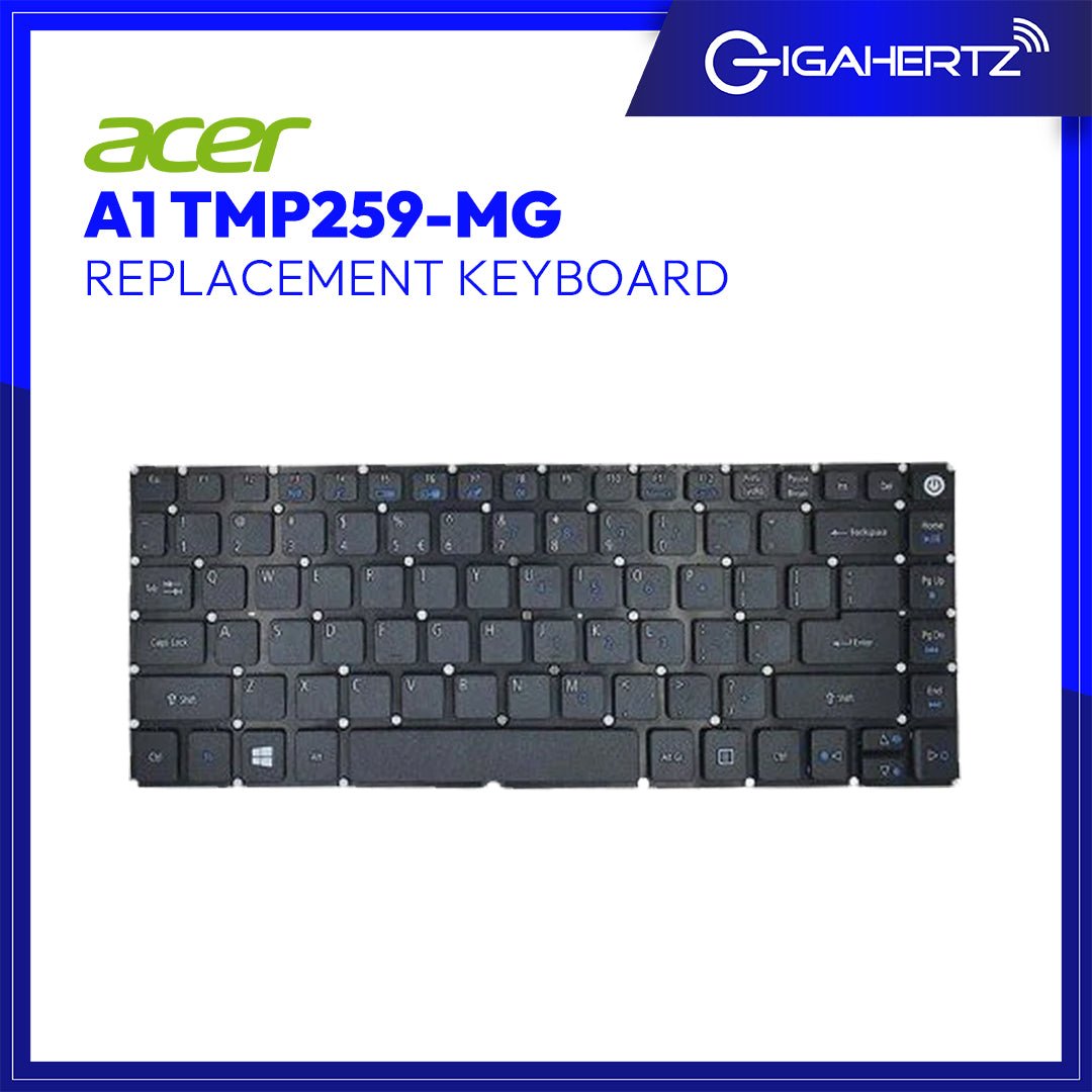 Replacement for ACER A1 KEYBOARD TMP259 - MG | Gigahertz