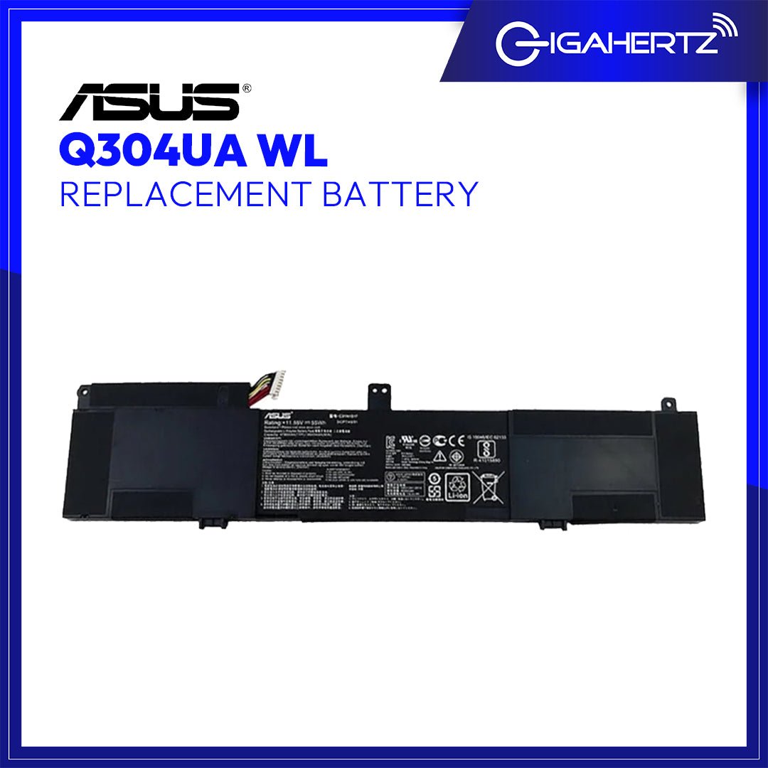 Replacement for Asus Battery Q304UA WL | Gigahertz