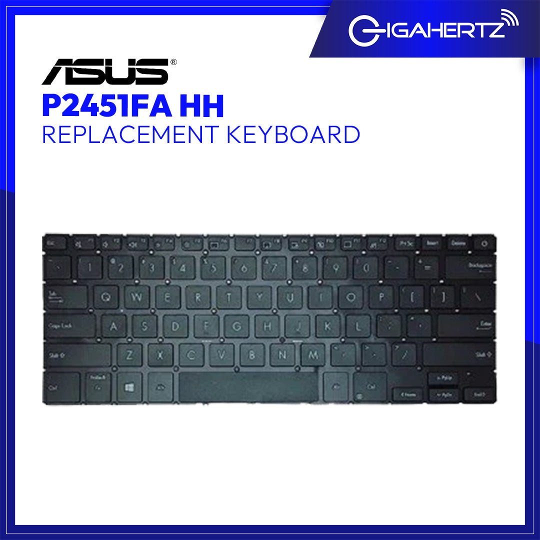 Replacement for ASUS KEYBOARD P2451FA HH | Gigahertz