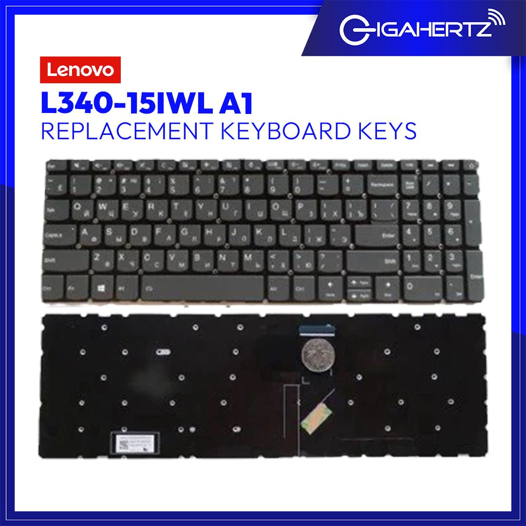 Replacement for LENOVO KEYBOARD KEYS L340 - 15IWL A1 | Gigahertz