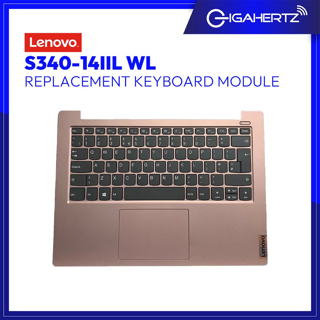 Replacement for LENOVO KEYBOARD MODULE PINK S340 - 14IIL WL | Gigahertz