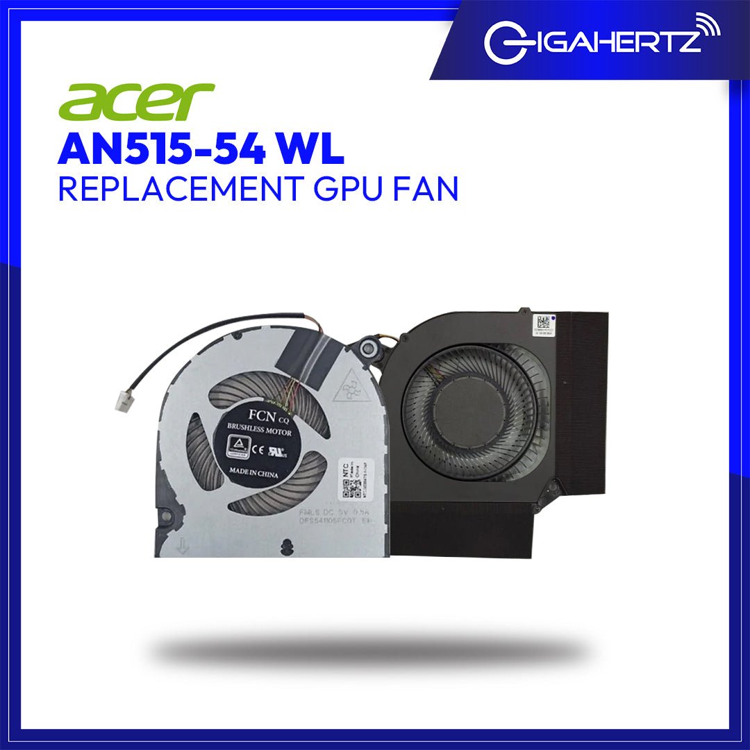 Replacement GPU Fan for Acer AN515 - 54 WL | Gigahertz