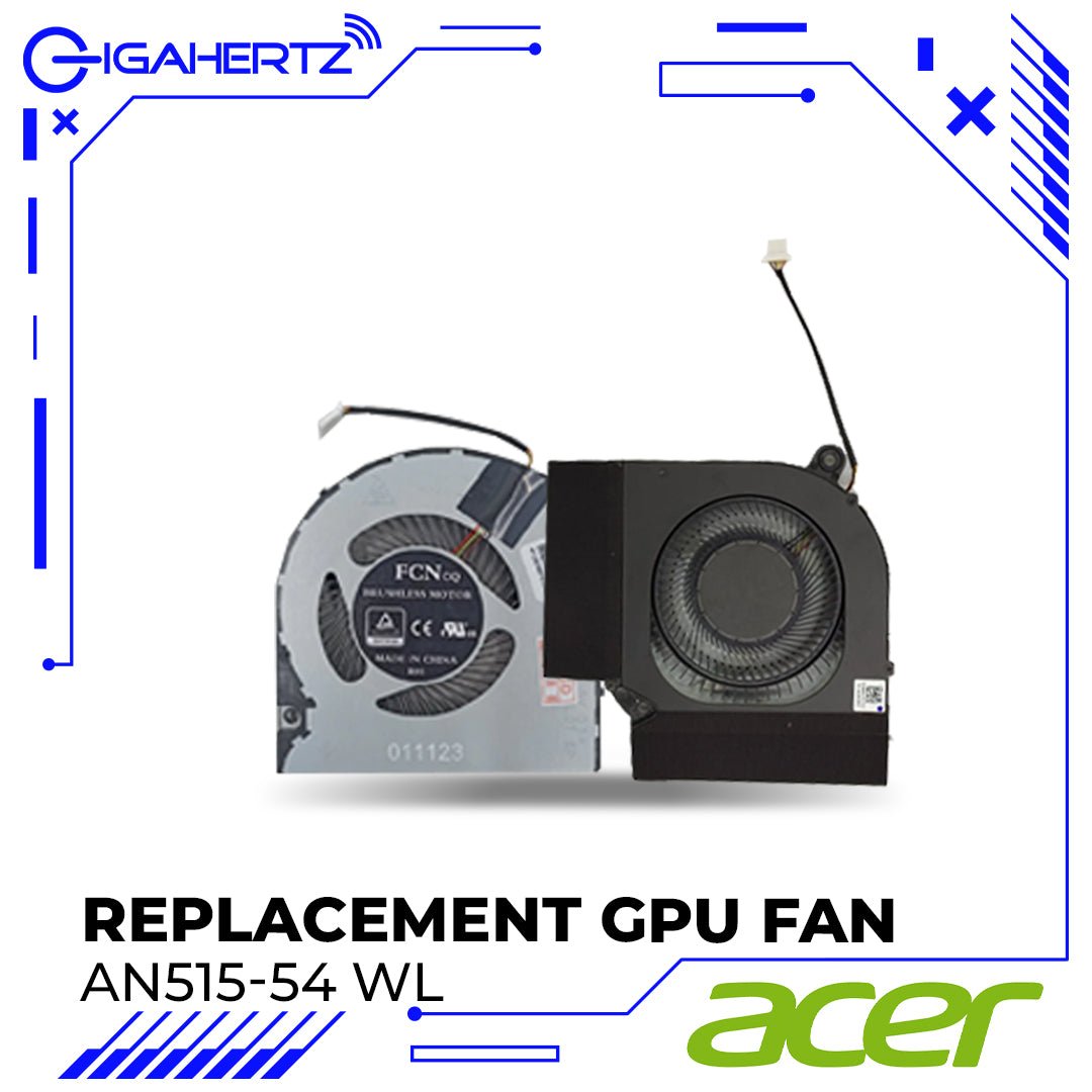 Replacement GPU Fan for Acer AN515 - 54 WL | Gigahertz