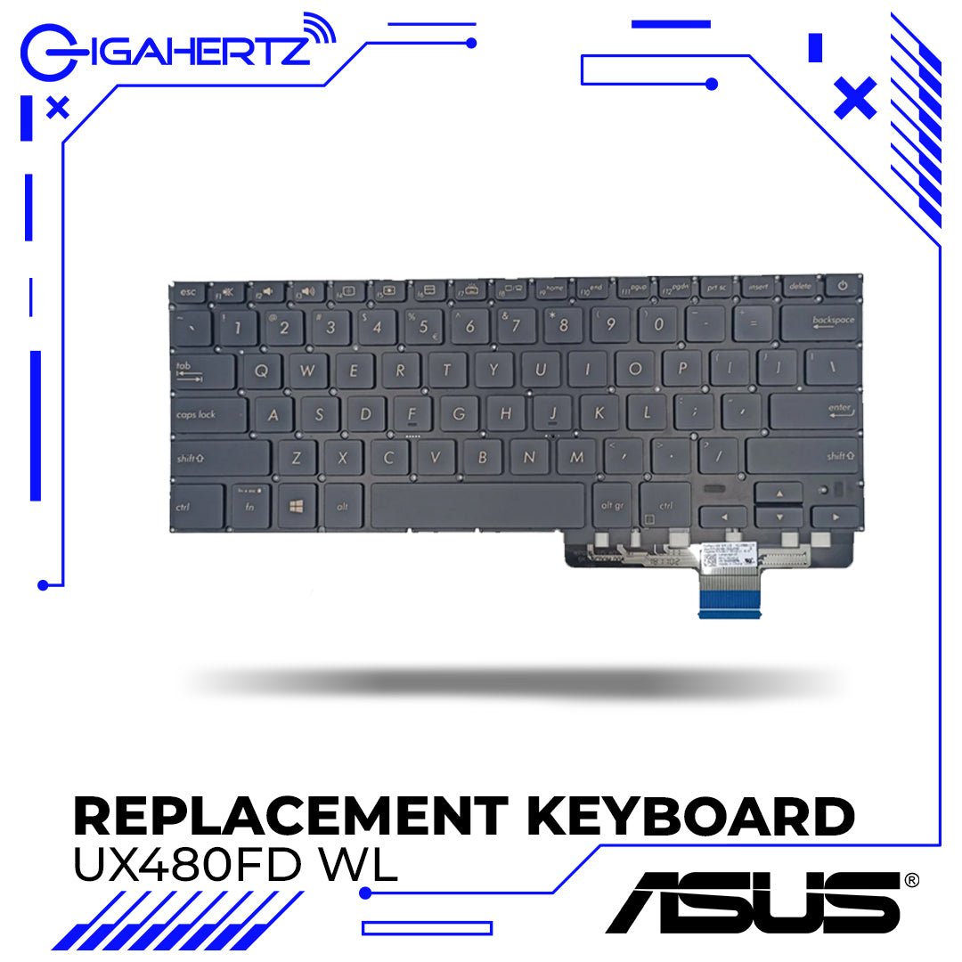 Replacement Keyboard for Asus UX480FD WL | Gigahertz