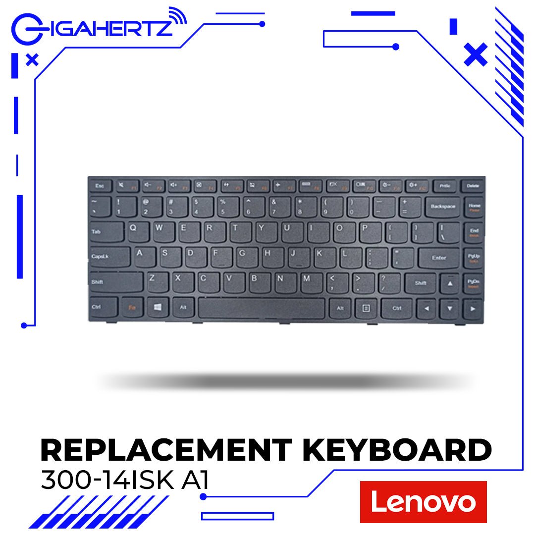 Replacement Keyboard for Lenovo 300 - 14ISK A1 | Gigahertz