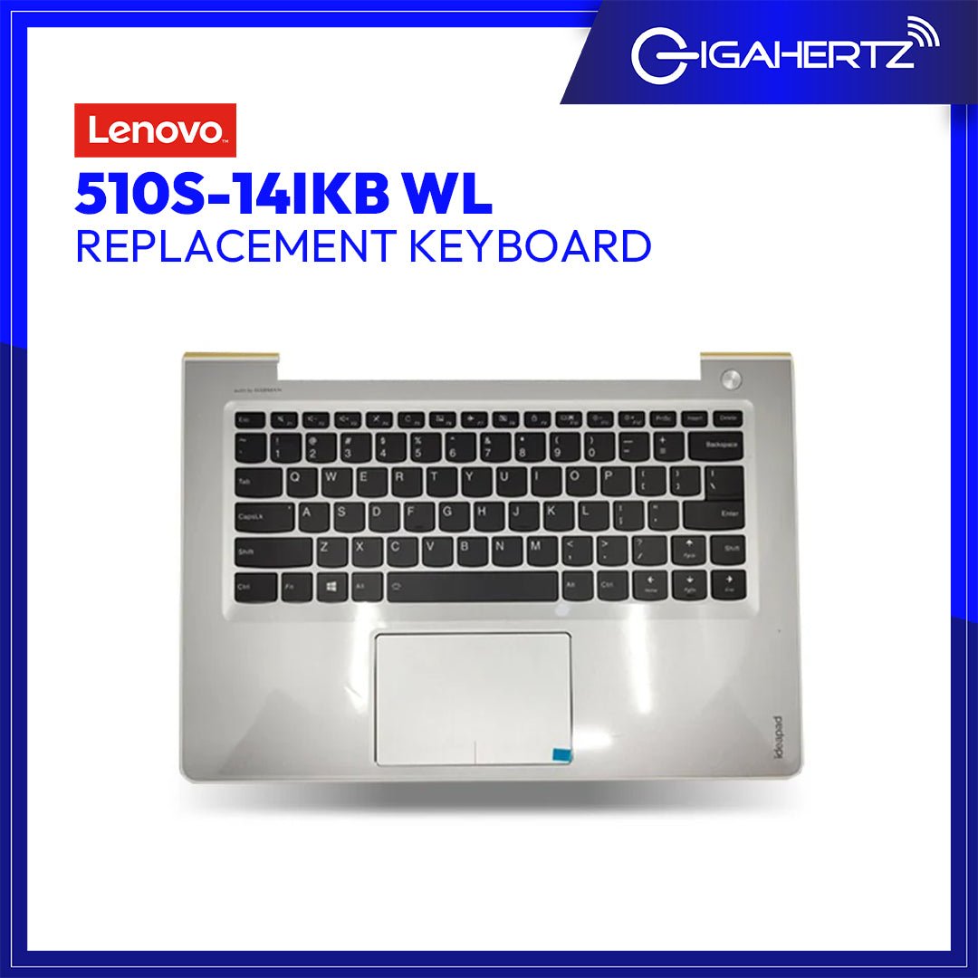 Replacement Keyboard for Lenovo 510S - 14IKB WL | Gigahertz