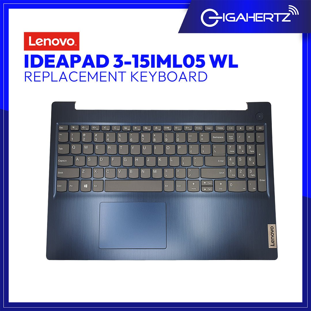 Replacement Keyboard For Lenovo IdeaPad 3 - 15IML05 WL | Gigahertz