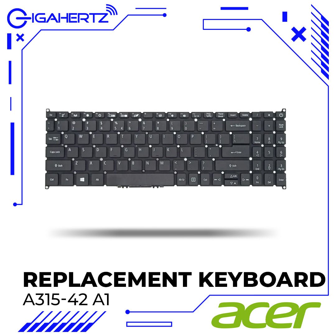 Replacement Keyboard Keys for Acer A315 - 42 A1 | Gigahertz