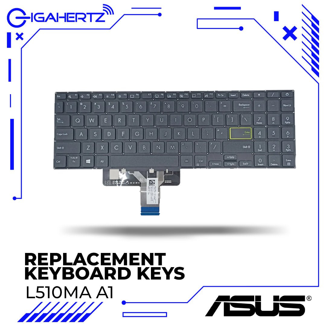 Replacement Keyboard Keys for Asus L510MA A1 | Gigahertz