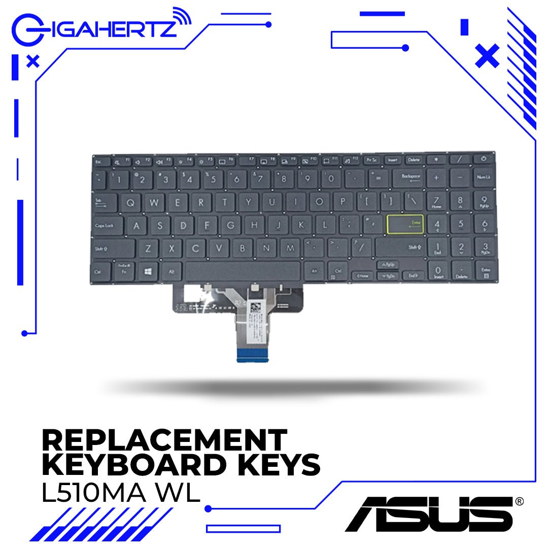 Replacement Keyboard Keys for Asus L510MA WL | Gigahertz