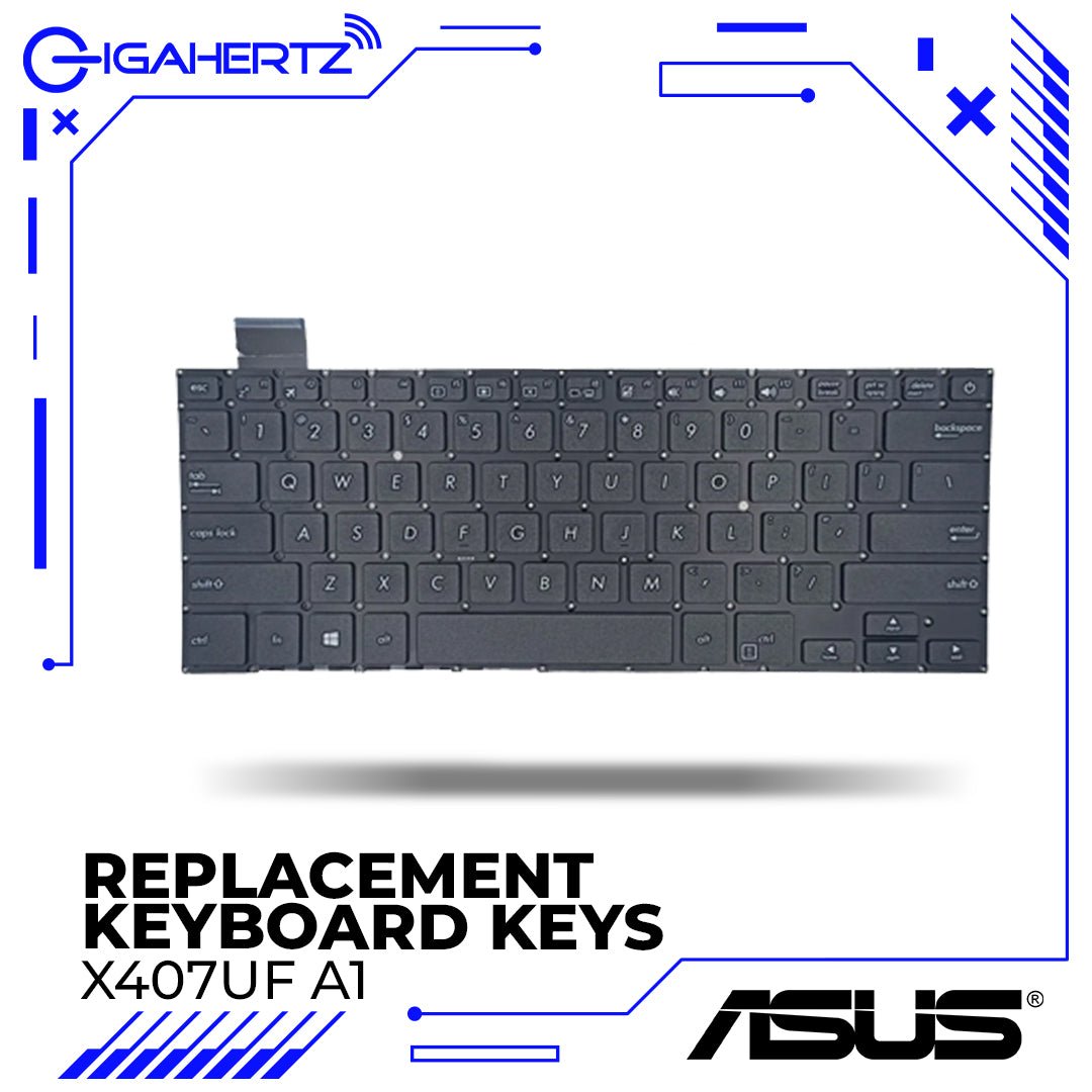 Replacement Keyboard Keys for Asus X407UF A1 | Gigahertz