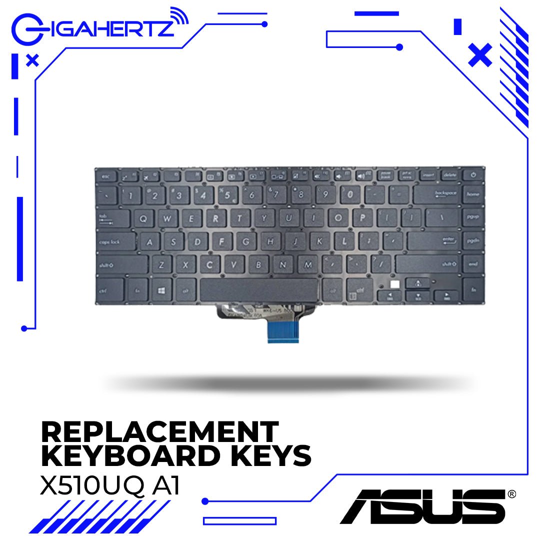 Replacement Keyboard Keys for Asus X510UQ A1 | Gigahertz