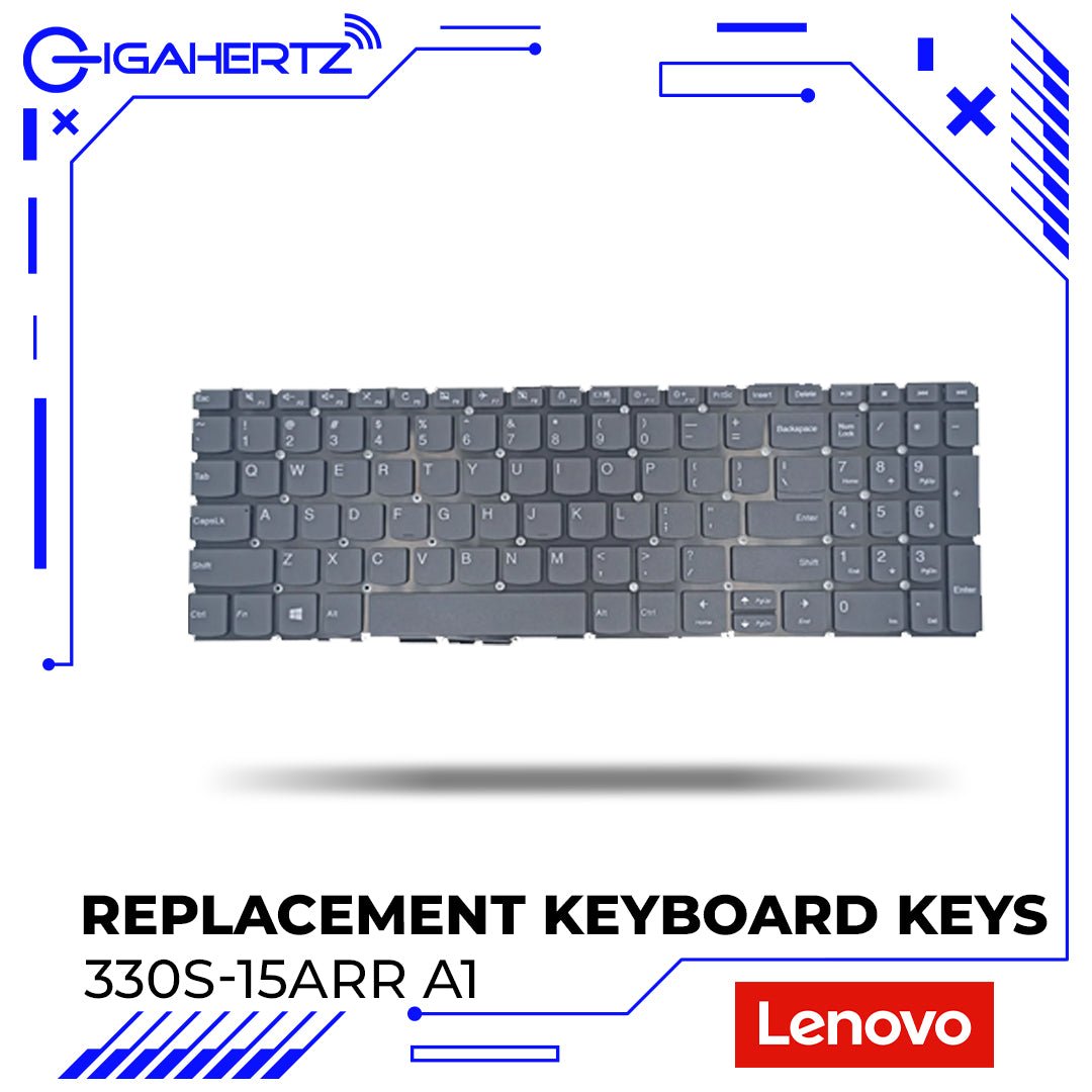 Replacement Keyboard Keys for Lenovo 330S - 15ARR A1 | Gigahertz