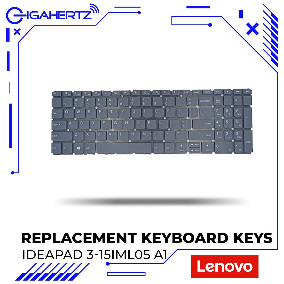 Replacement Keyboard Keys for Lenovo IdeaPad 3 - 15IML05 A1 | Gigahertz