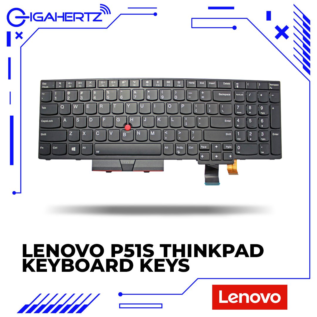 Replacement Keyboard Keys For Lenovo P51s ThinkPad A1 | Gigahertz