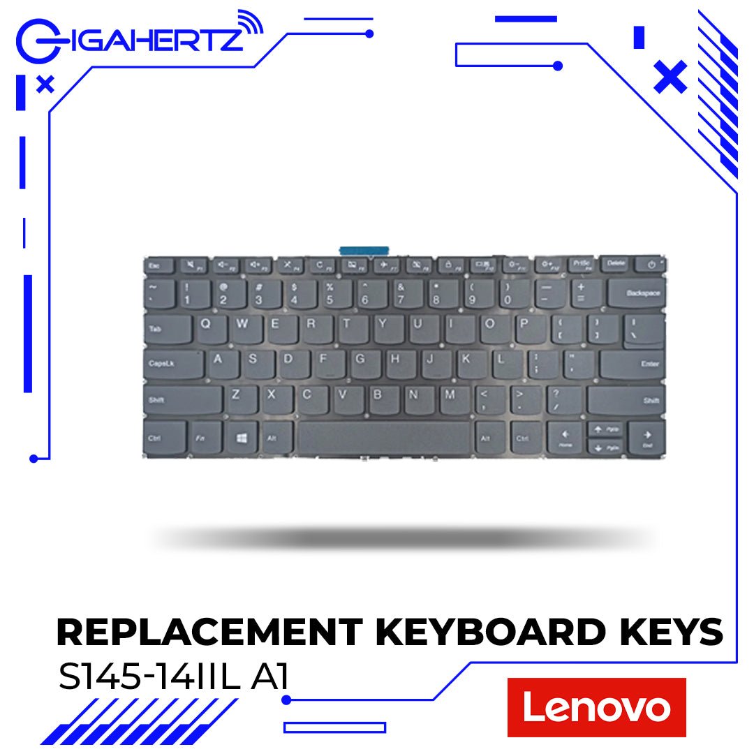 Replacement Keyboard Keys for Lenovo S145 - 14IIL A1 | Gigahertz