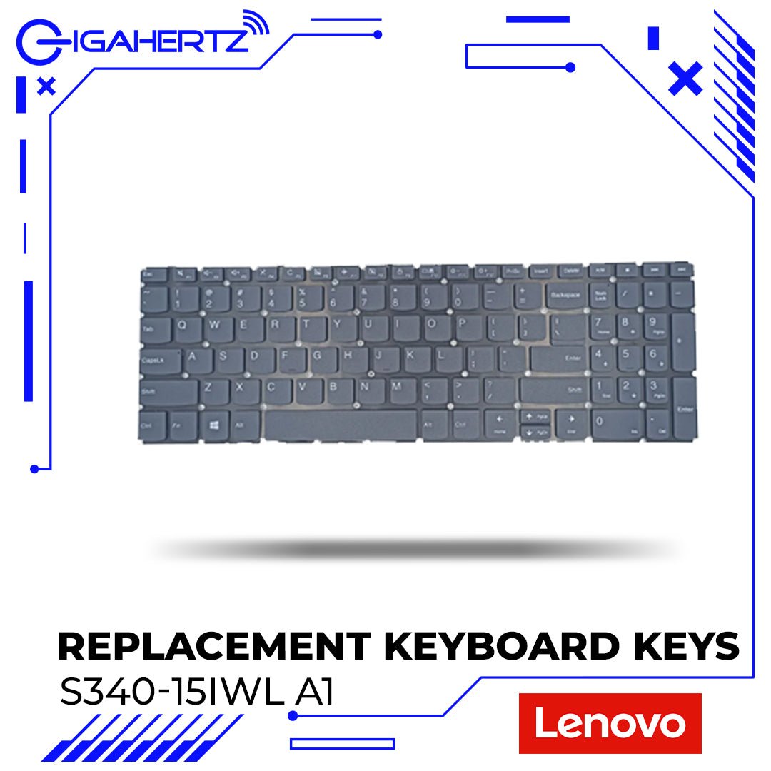 Replacement Keyboard Keys For Lenovo S340 - 15IWL A1 | Gigahertz