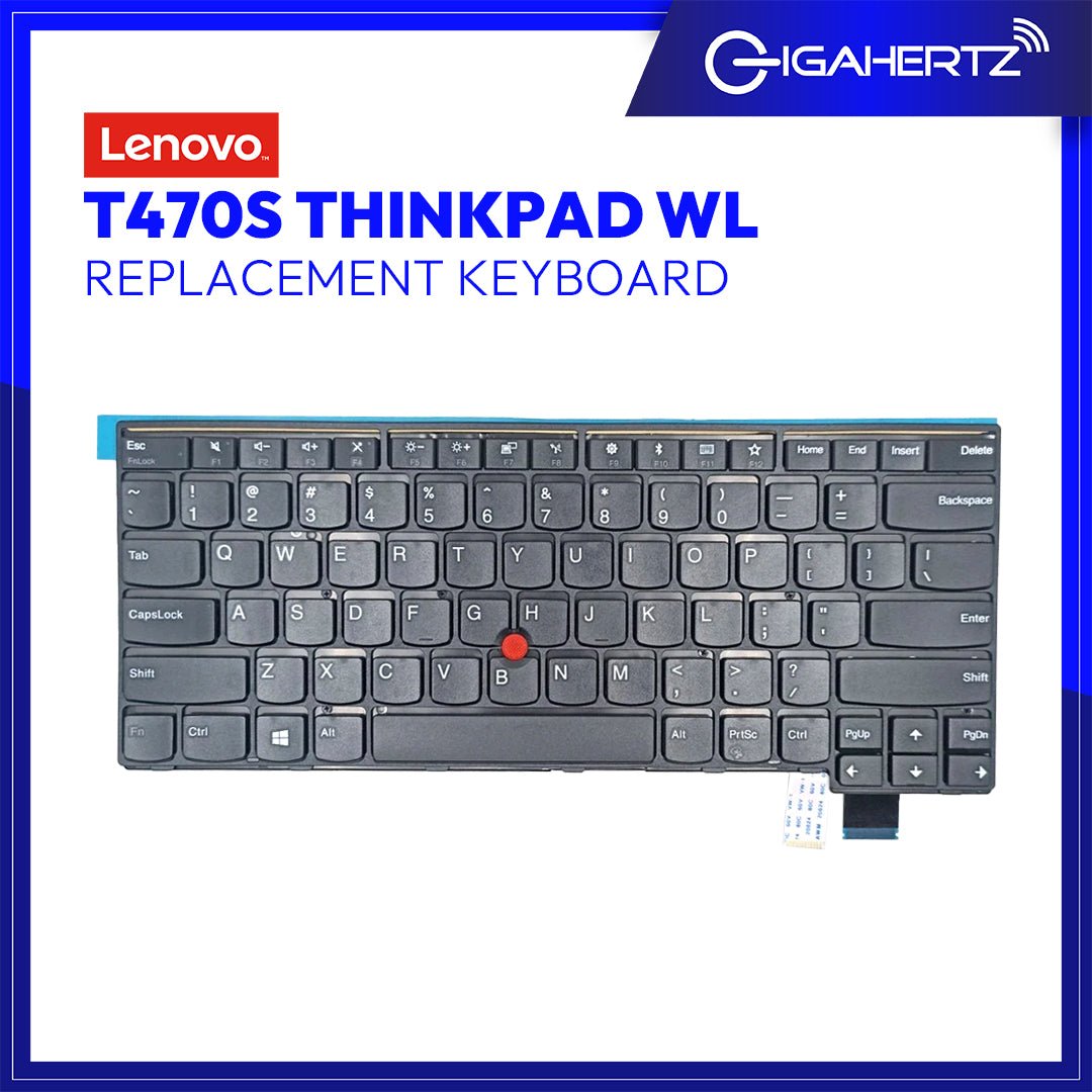 Replacement Keyboard Keys For Lenovo T470s ThinkPad WL | Gigahertz