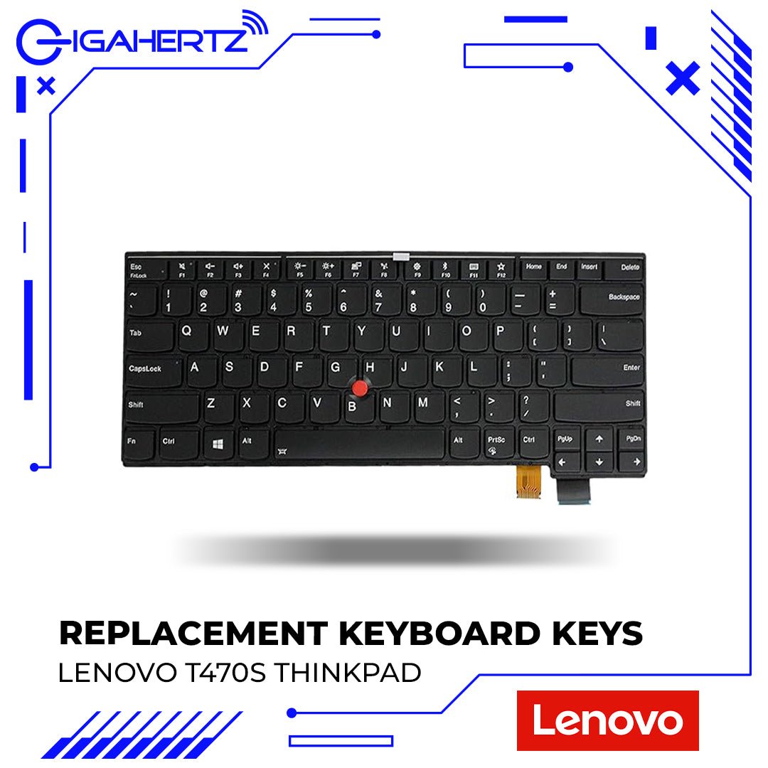 Replacement Keyboard Keys For Lenovo T470s ThinkPad WL | Gigahertz