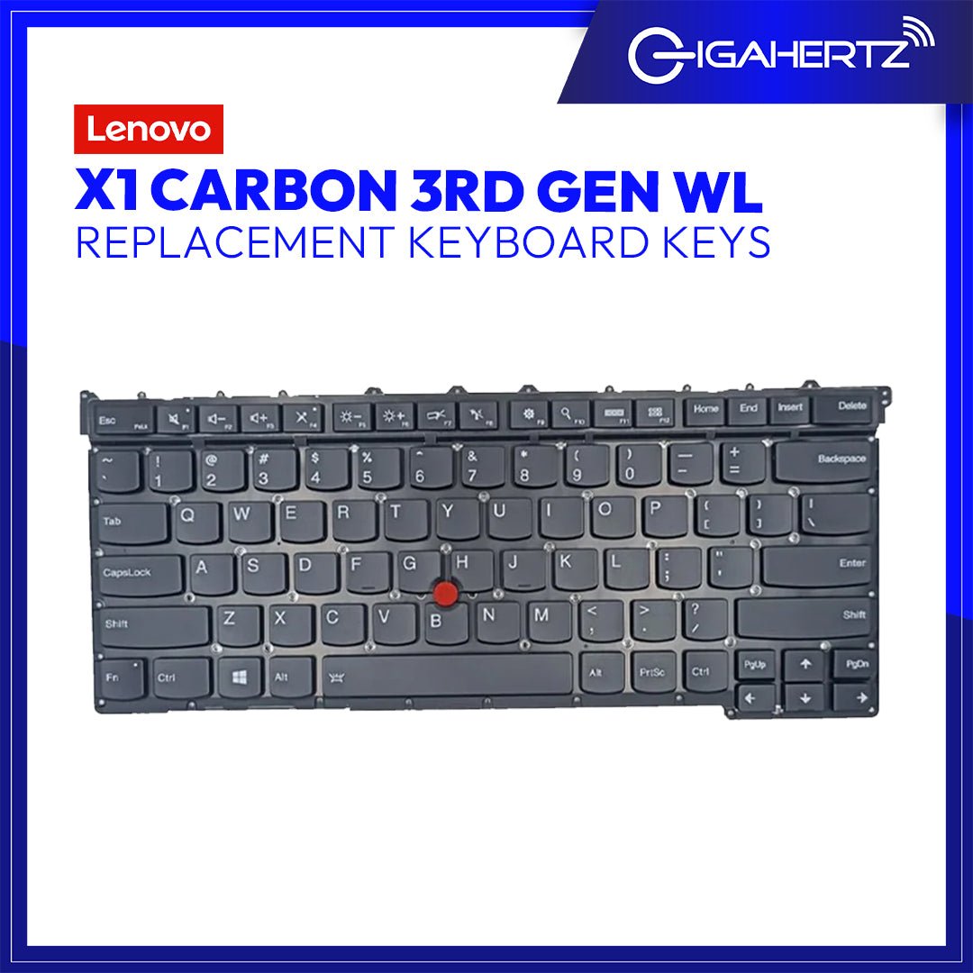 Replacement Keyboard Keys For Lenovo X1 Carbon 3rd Gen WL | Gigahertz