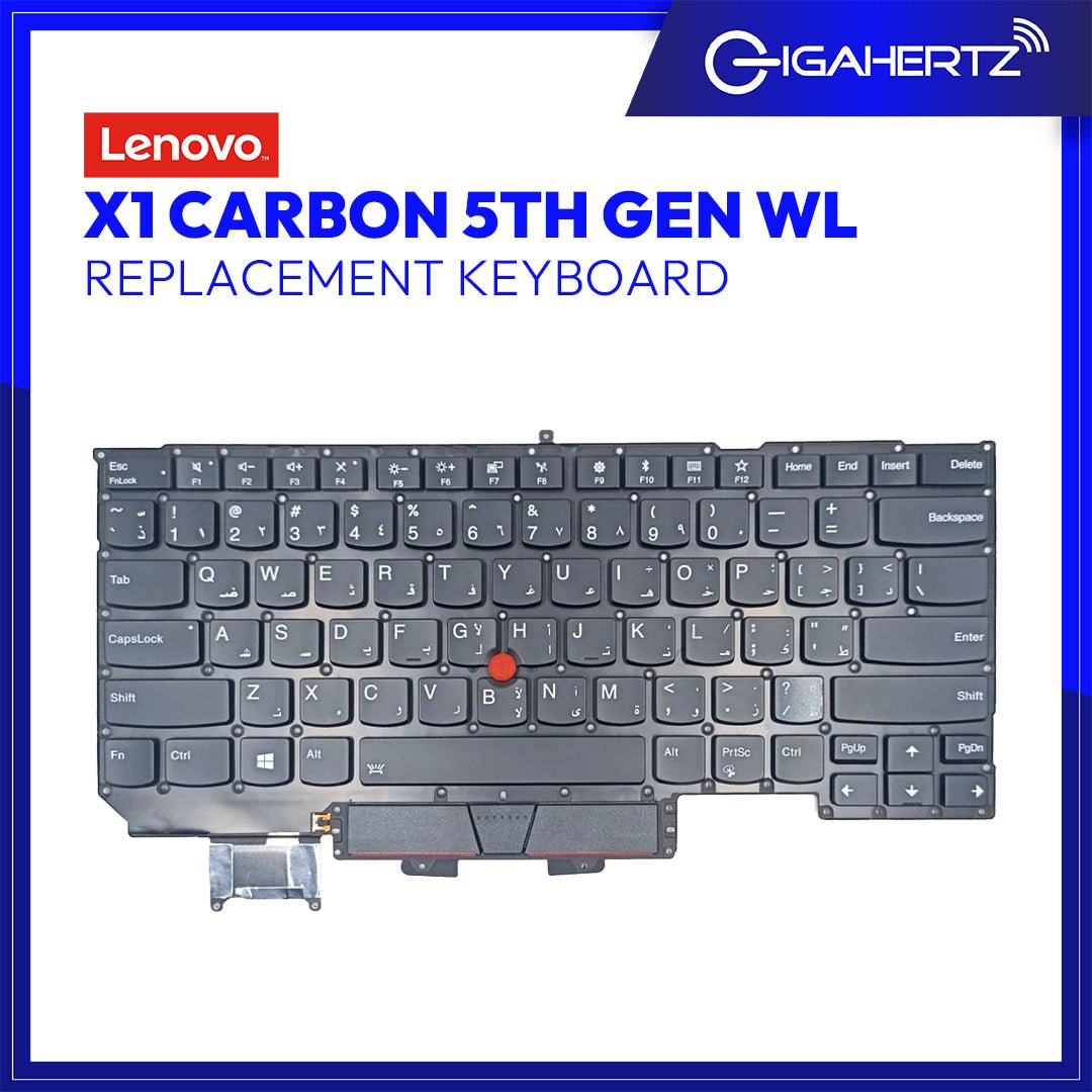 Replacement Keyboard Keys for Lenovo X1 Carbon 5th Gen WL | Gigahertz