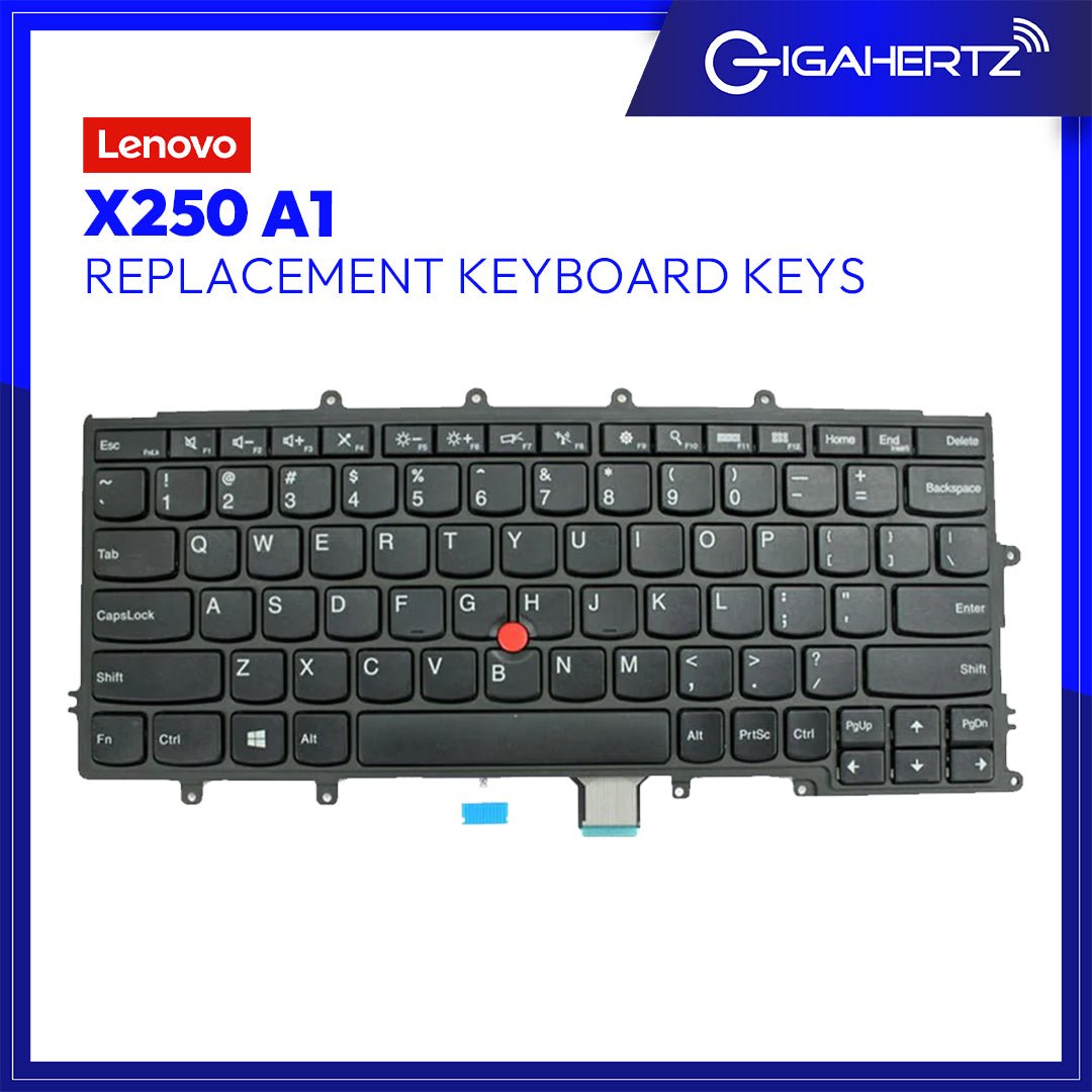 Replacement Keyboard Keys For Lenovo X250 A1 | Gigahertz