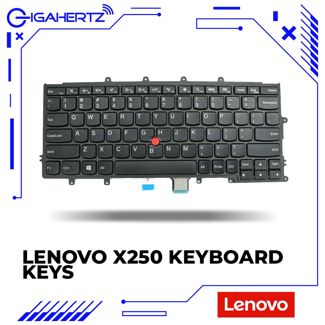 Replacement Keyboard Keys For Lenovo X250 A1 | Gigahertz