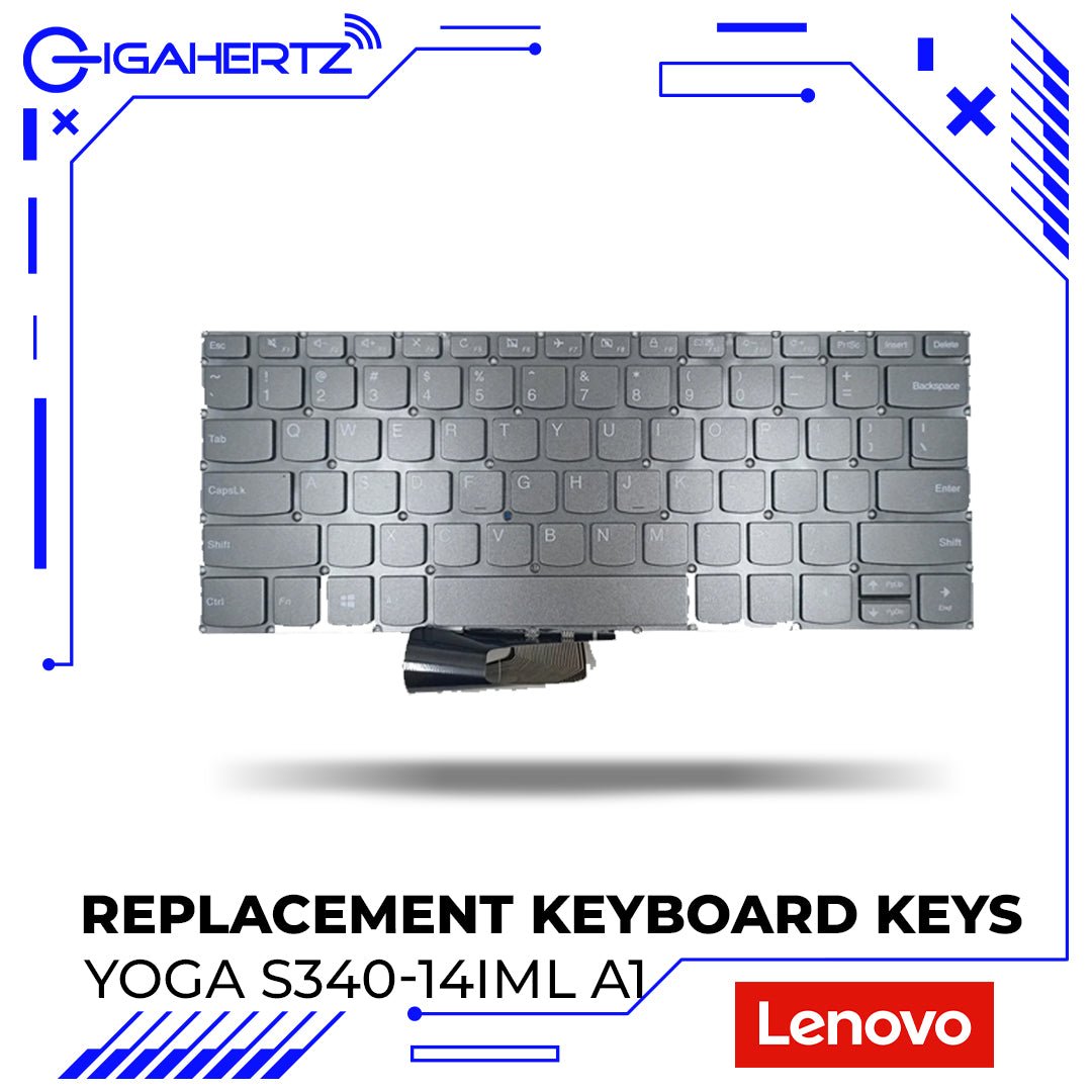 Replacement Keyboard Keys For Lenovo Yoga S340 - 14IML A1 | Gigahertz