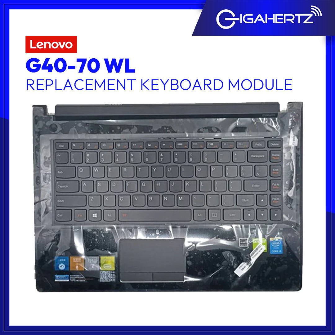 Replacement Keyboard Module for Lenovo G40 - 70 WL | Gigahertz