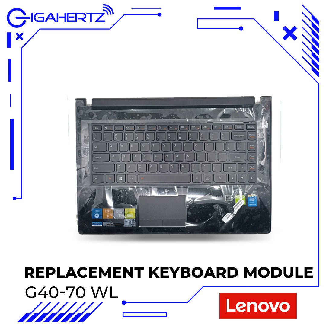 Replacement Keyboard Module for Lenovo G40 - 70 WL | Gigahertz