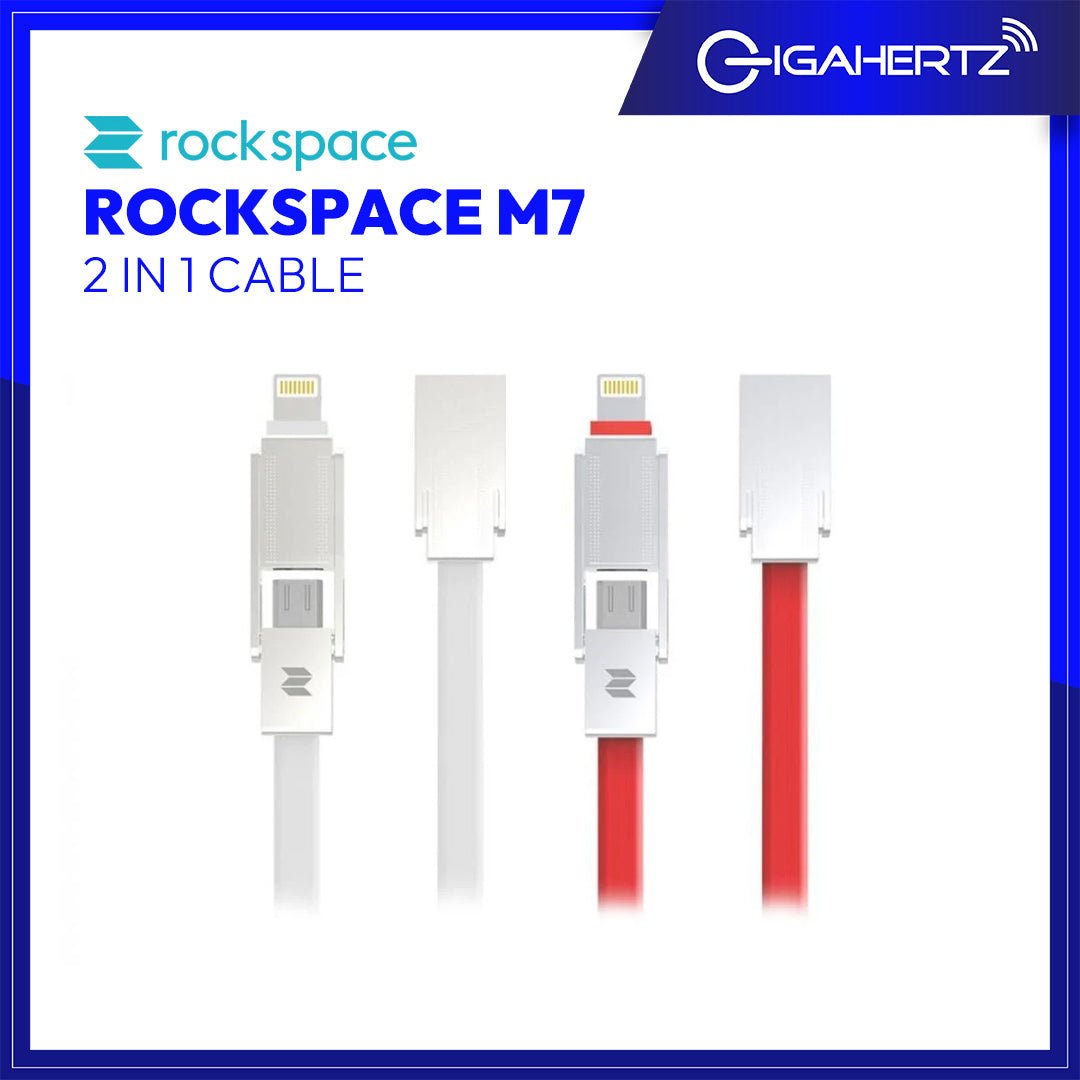 Rock Space M7 2 in 1 Cable | Gigahertz