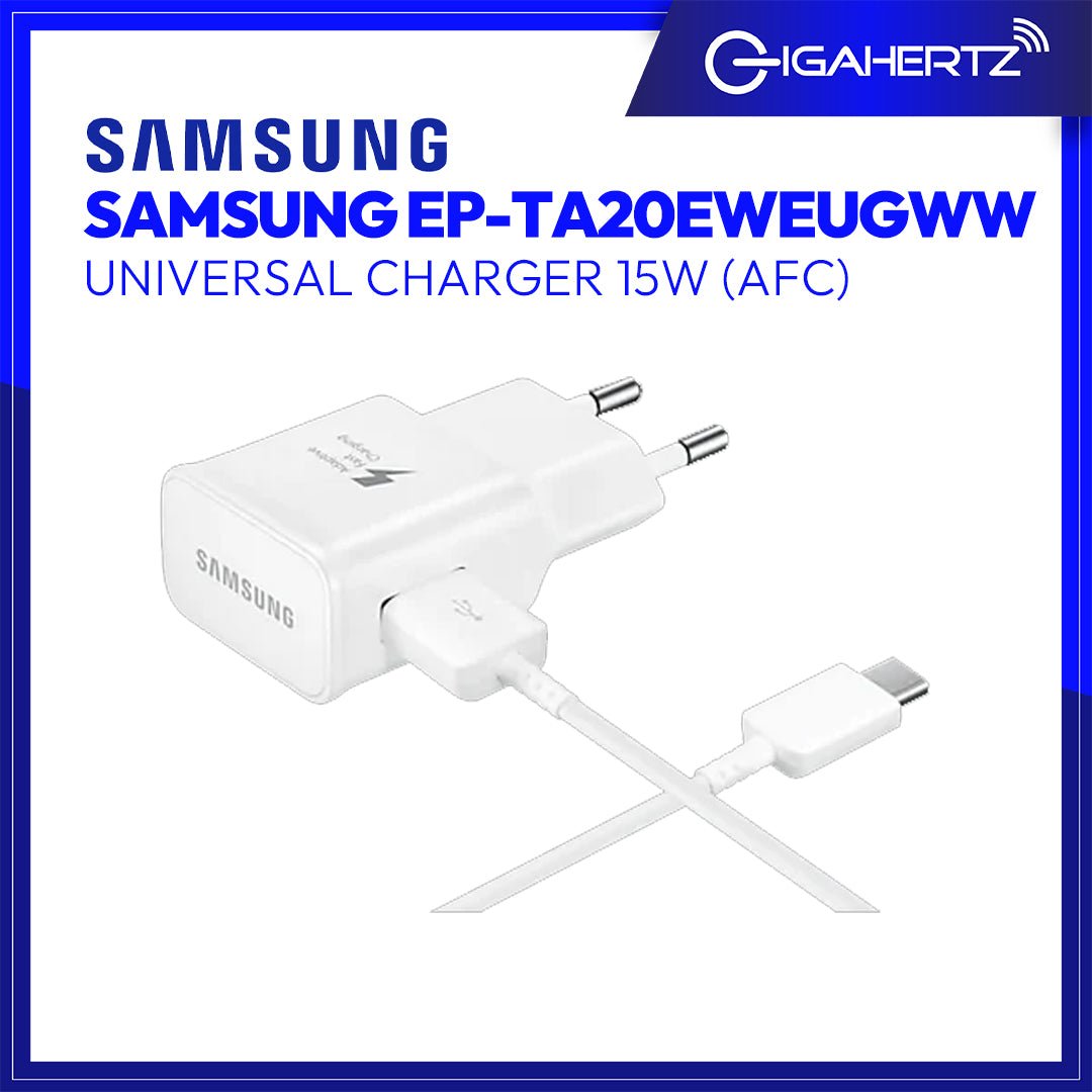 Samsung EP - TA20EWEUGWW Universal Charger 15W (AFC) | Gigahertz