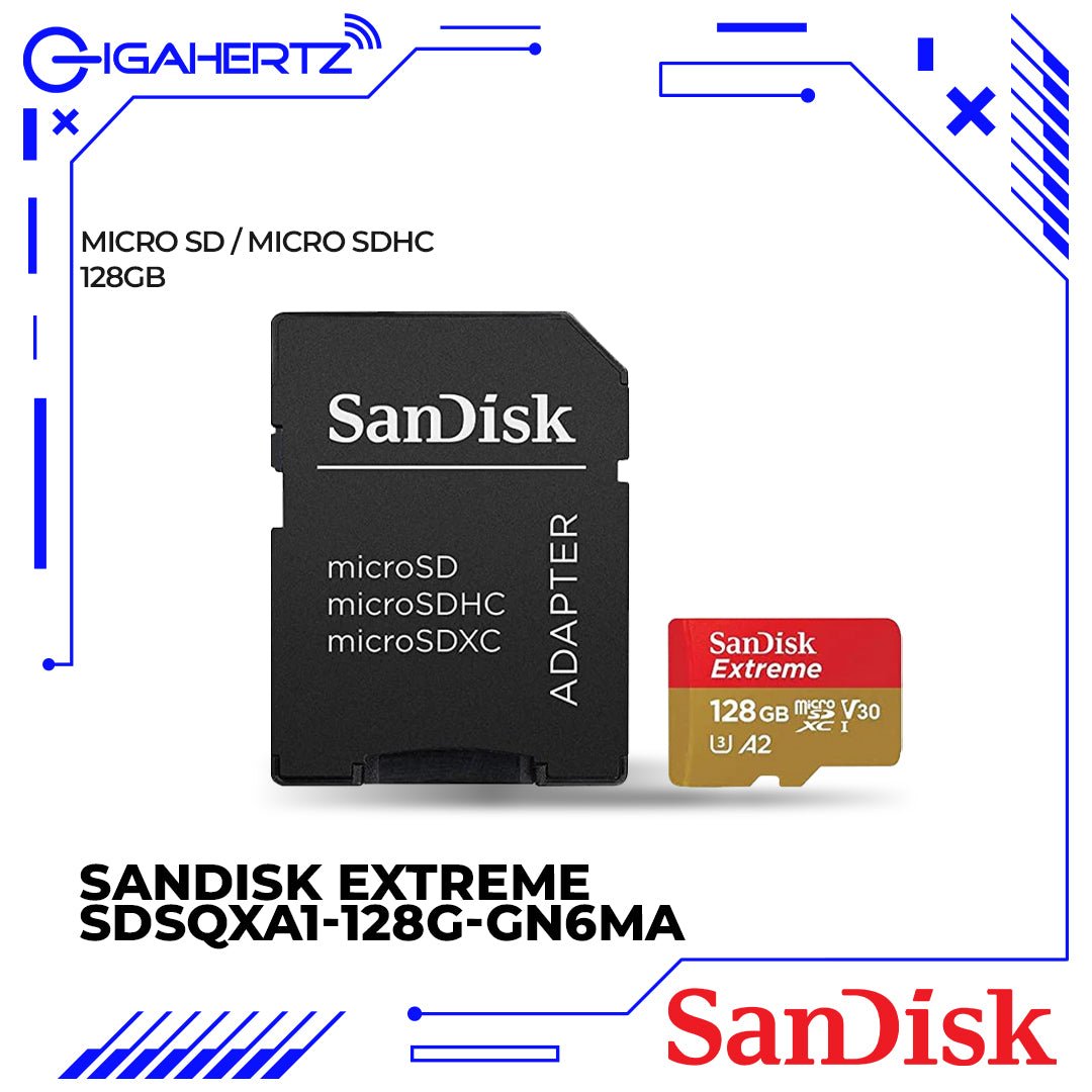 SanDisk Extreme SDSQXA1 - 128G - GN6MA | Gigahertz