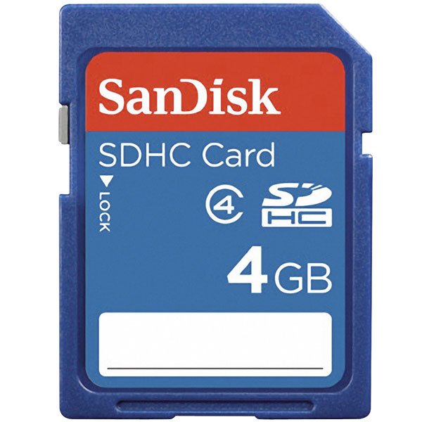 SanDisk SDHC Memory Card Class 4 | Gigahertz