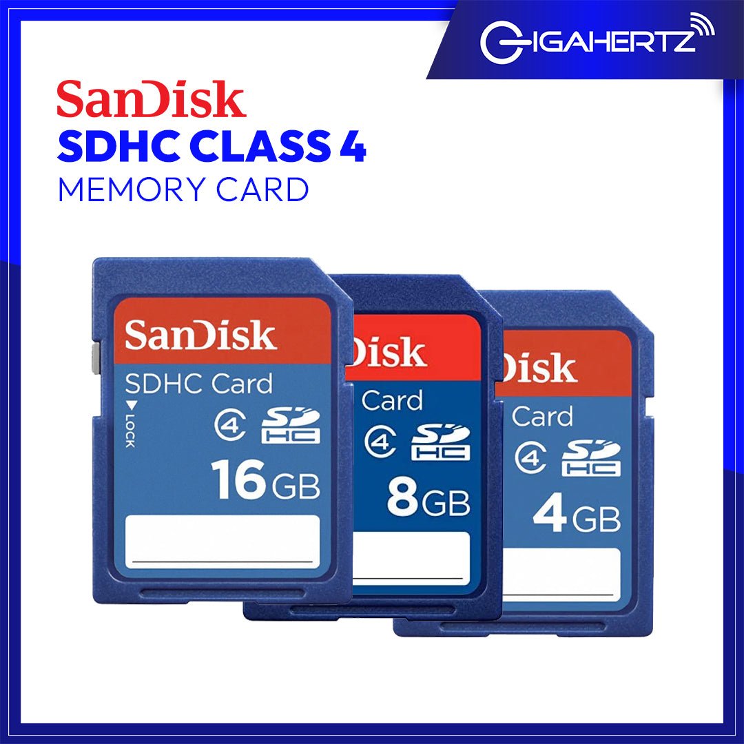 SanDisk SDHC Memory Card Class 4 | Gigahertz