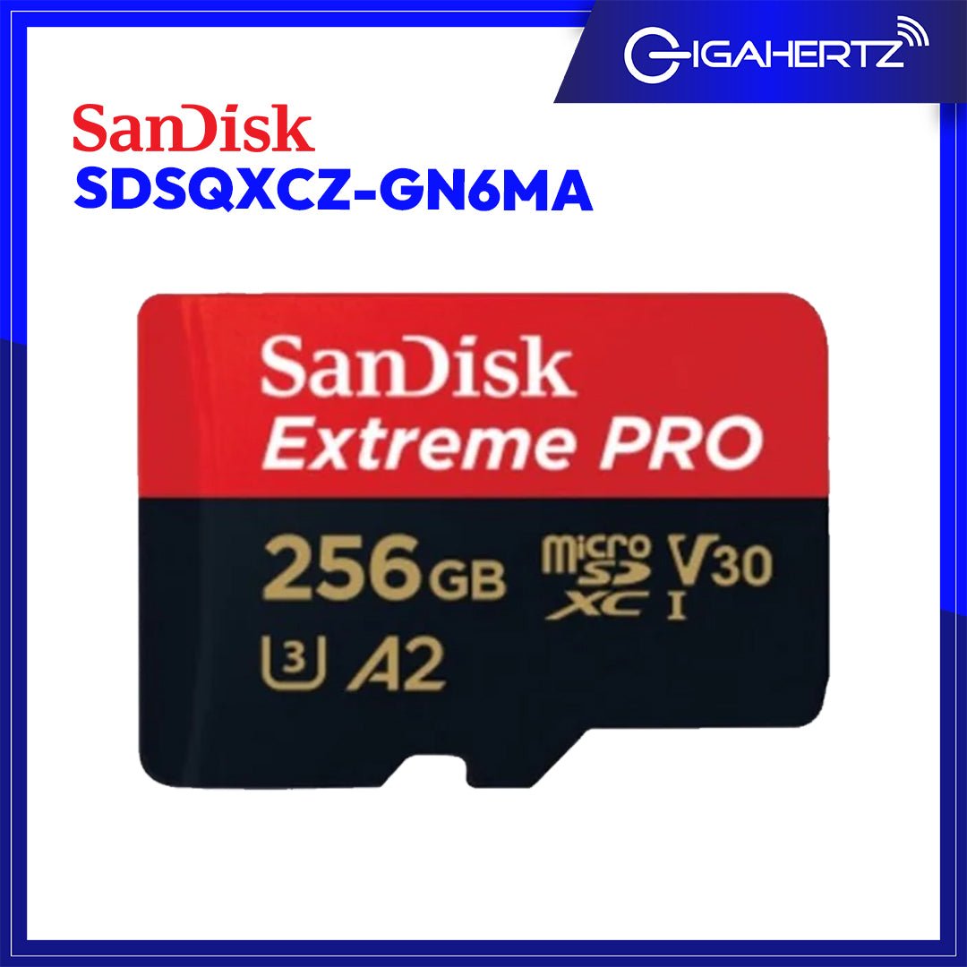 SANDISK SDSQXCZ - GN6MA 256GB | Gigahertz