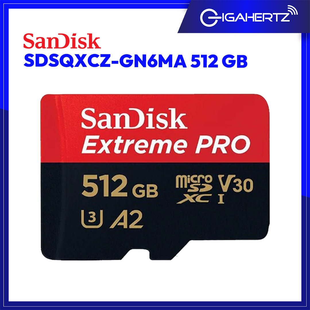 SANDISK SDSQXCZ - GN6MA 512 GB | Gigahertz