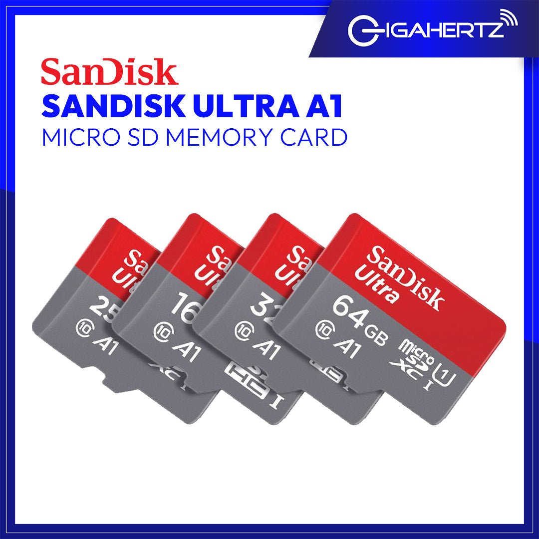 Sandisk Ultra A1 microSD Memory Card | Gigahertz