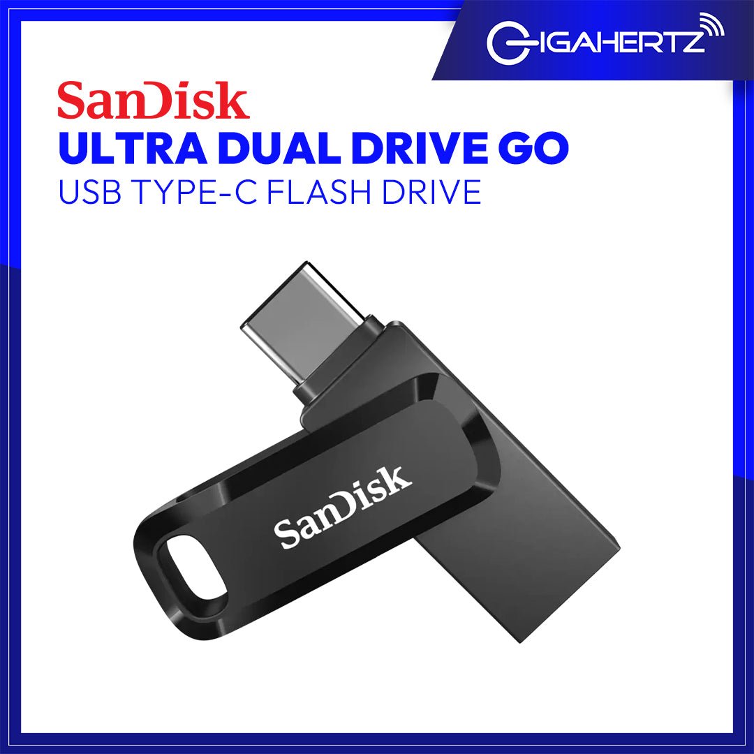 SanDisk Ultra Dual Drive Go USB Type - C Flash Drive | Gigahertz