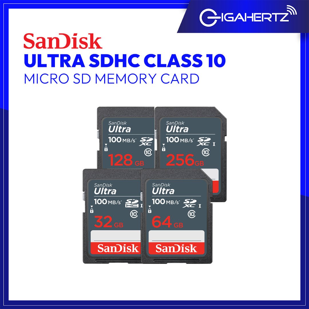 SanDisk Ultra SDHC Class 10 | Gigahertz