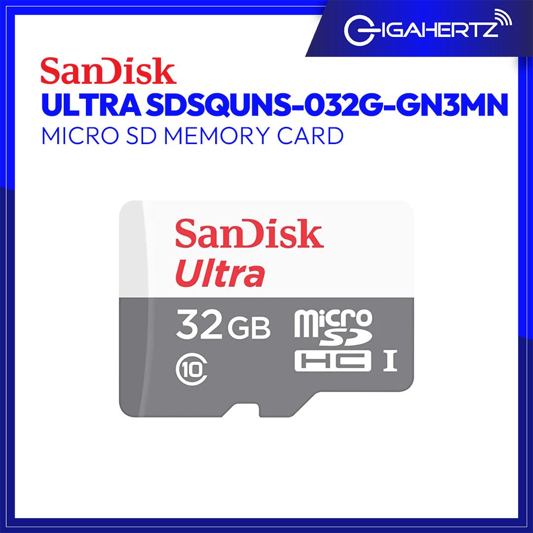 SanDisk Ultra SDSQUNS - 032G - GN3MN | Gigahertz