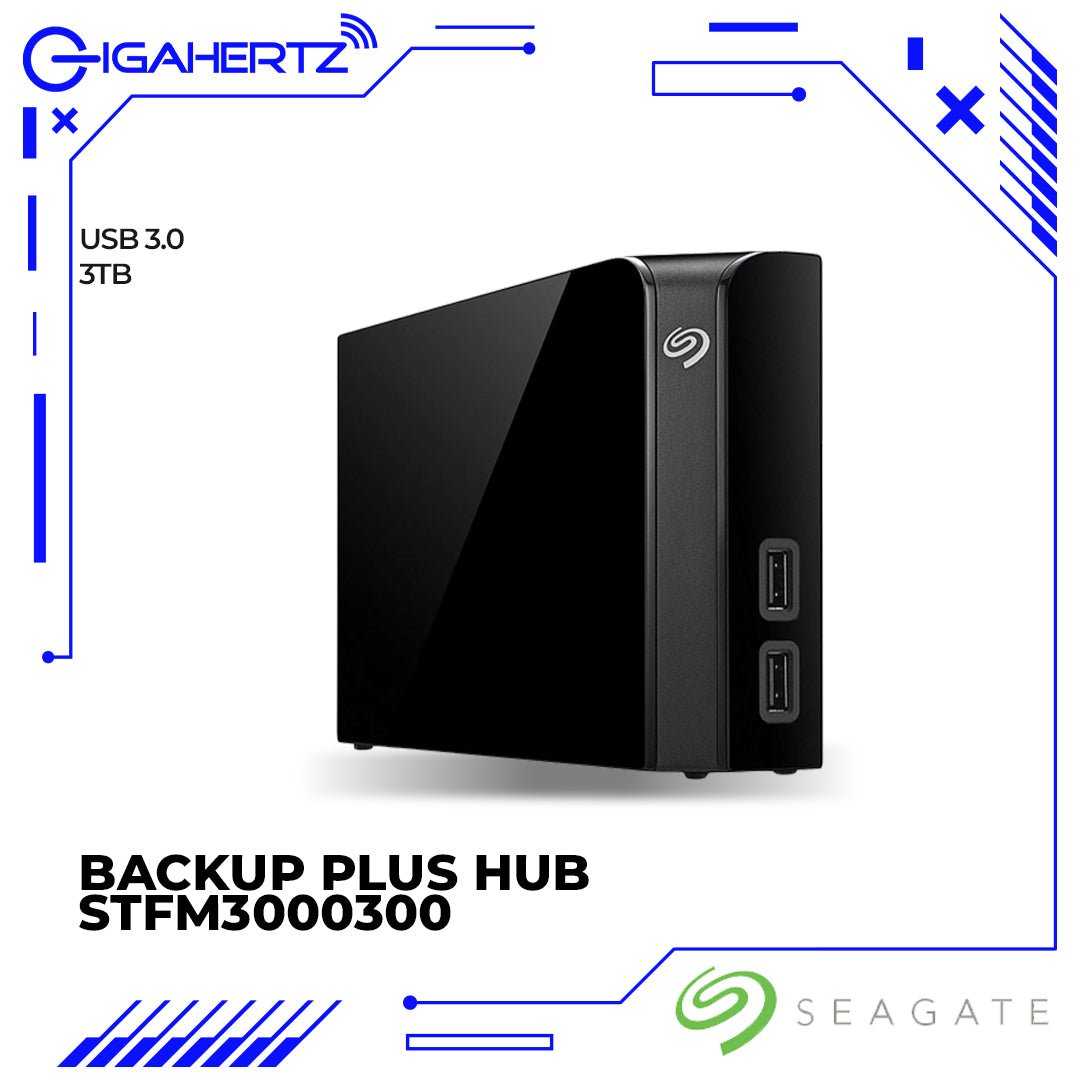 Seagate Backup Plus Hub STFM3000300 | Gigahertz