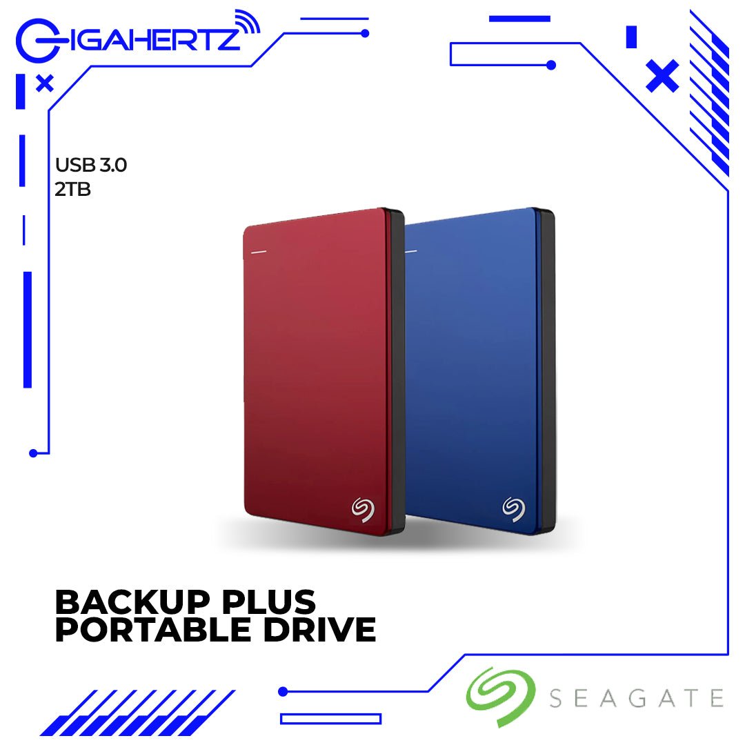 Seagate Backup Plus Portable Drive 2TB | Gigahertz