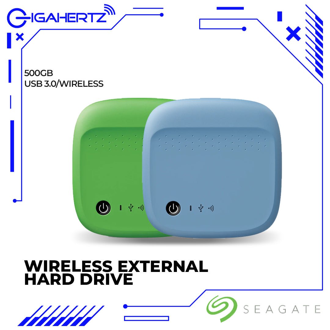 Seagate Wireless External Hard Drive | Gigahertz