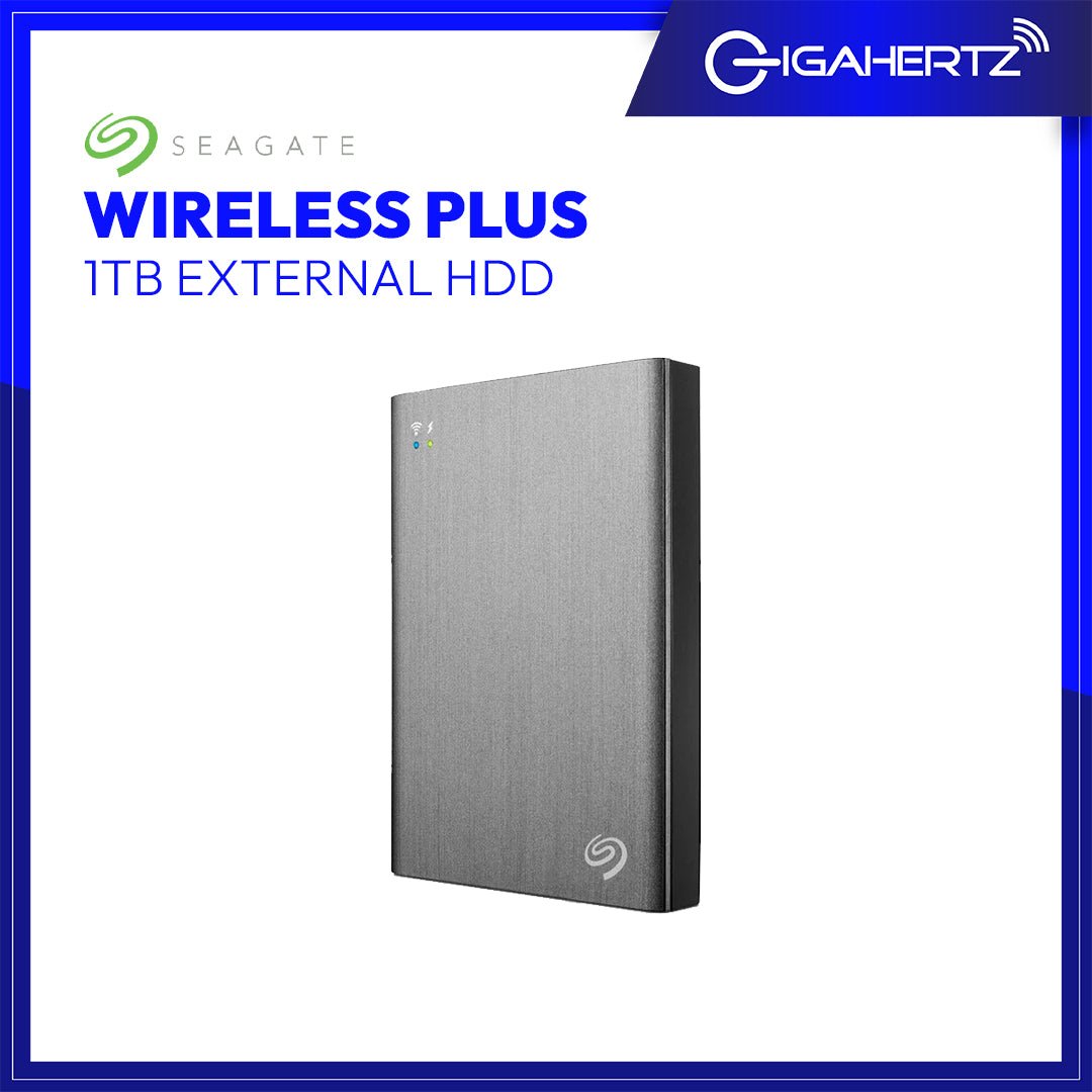 Seagate Wireless Plus 1TB HDD | Gigahertz