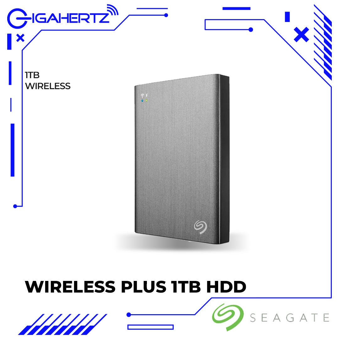 Seagate Wireless Plus 1TB HDD | Gigahertz